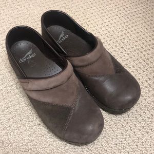 Brown Patchwork Danskos